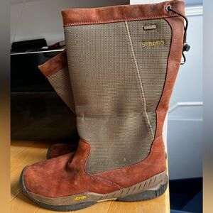 Womens Sebago Boots Marine Squall Waterproof Thermolite Vibram Leather Size 8.5